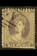 1862 6d Lilac, Perf 13, No Watermark, SG 19a, Used With Perf Faults, Cat £450. For More Images, Please Visit Http://www. - Sonstige & Ohne Zuordnung