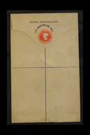 POSTAL STATIONERY 1889 4d Vermilion Registered Envelope Size H With "SPECIMEN" Overprint, H&G 7as, Unused, Attractive &  - Sonstige & Ohne Zuordnung