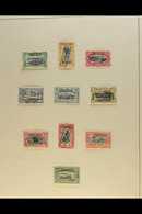 CONGO POSTAGE DUES COLLECTION Of Mint Stamps Includes The 1909 Overprinted Set Complete (5c, 40c, 50c & 5f Without Gum)  - Autres & Non Classés