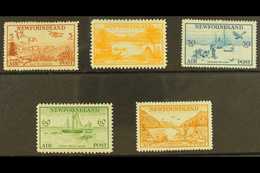 1933 Air Complete Set, SG 230/234, Fine Mint. (5 Stamps) For More Images, Please Visit Http://www.sandafayre.com/itemdet - Andere & Zonder Classificatie