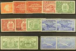 SPECIAL DELIVERY 1927-1946 ALL DIFFERENT FINE MINT Range Presented On A Stock Card Including A Complete Run SG S5/17 & A - Sonstige & Ohne Zuordnung