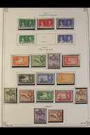 1937-59 FINE MINT Includes 1938-48 KGVI Defins Set Plus Perf.14 2d & 1s, 1950 KGVI Defins Set, 1953-62 QEII Defins, Most - Iles Caïmans