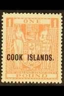 1936-44 £1 Pink On Cowan Paper, SG 121, Never Hinged Mint. For More Images, Please Visit Http://www.sandafayre.com/itemd - Cookeilanden