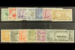 1952 KGVI Pictorial Set, SG 172/85, Fine Mint (14 Stamps) For More Images, Please Visit Http://www.sandafayre.com/itemde - Falkland Islands