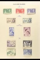 FALKLANDS AND DEPS - KGVI COMPLETE 1937-1952 Fresh Mint Or Fine Used (mostly Mint) COMPLETE BASIC RUN. With Falklands SG - Falkland