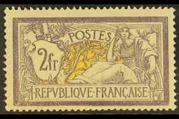 1900 2f Deep Lilac & Buff Merson (Yvert 122, SG 307, Mint, Lightly Disturbed Gum, Fresh, Cat £1,100. For More Images, Pl - Autres & Non Classés