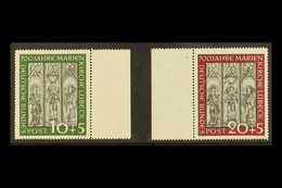 1951 St. Mary's Church Complete Set (SG 1065/66, Michel 139/40), Never Hinged Mint Marginal Examples, Fresh. (2 Stamps)  - Autres & Non Classés