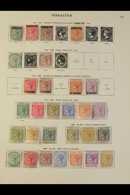 1886-1935 FINE MINT COLLECTION. An Attractive, ALL DIFFERENT Collection Presented On Printed Album Pages With Sets & "Be - Gibraltar