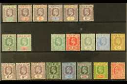 1902-1903 EDWARDIAN SELECTION An ALL DIFFERENT, Chiefly Mint Selection That Includes 1902 CA Wmk Set To 2s, 1907-13 MCA  - Gold Coast (...-1957)