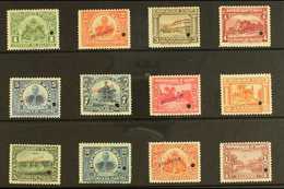 1906 For Foreign Use Definitive Set (SG 137/39 & 141/49) Overprinted "SPECIMEN" And With Security Punch Hole, Never Hing - Haïti