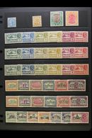 1865-1955 MINT ASSEMBLY Presented On Stock Pages With Much Of Interest. Includes KGV Defins To 1r & 2r (2r With Inv Wmk) - Andere & Zonder Classificatie