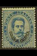 ERITREA 1893 25c Blue Overprint (SG 6, Sassone 6), Mint Large Part Gum, Fresh Colour, Cat £1,300. For More Images, Pleas - Autres & Non Classés