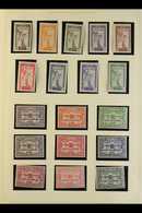 1946 - 1960 INTERESTING MINT COLLECTION Mostly Complete Sets And Including Some IMPERF Sets, Includes 1952 Abdullah Set, - Jordanie