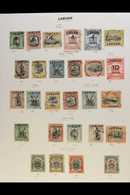 1894-1902 FINE CDS USED COLLECTION On A Page, All Different, Inc 1894-96 Set To 3c, 6c, 8c & 12c, 1896 1c & 2c "Jubilee" - Noord Borneo (...-1963)