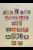 PENANG 1953-1960 COMPLETE SUPERB NEVER HINGED MINT COLLECTION On Hingeless Pages, All Different, Inc 1954-57 QEII Set, 1 - Andere & Zonder Classificatie