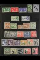 1937-1949 COMPLETE FINE MINT COLLECTION On Stock Pages, All Different, Includes 1938-43 Pictorials Set, 1948-53 "Self-go - Malta (...-1964)