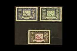 1949 Airmails Set, Yvert 42/4, Never Hinged Mint (3 Stamps). For More Images, Please Visit Http://www.sandafayre.com/ite - Autres & Non Classés