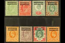 BRITISH CURRENCY: 1907-13 Set To 1s, And Harrison 4d, SG 31/37 And 41, Fine Mint. (8) For More Images, Please Visit Http - Autres & Non Classés