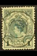 1898 1g Blue-green Type I Perf 11½x11 (NVPH 49, SG 166, Michel 63 I B), Very Fine Cds Used, Very Fresh. For More Images, - Sonstige & Ohne Zuordnung