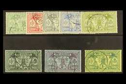 ENGLISH 1911 Set (less 6d), SG 18/28, Fine Cds Used. (8 Stamps) For More Images, Please Visit Http://www.sandafayre.com/ - Sonstige & Ohne Zuordnung