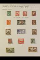 1920-43 COMMEMORATIVES, HEALTH STAMPS, AND PICTORIAL DEFINITIVES A Mostly Fine Used Collection Written Up On Album Pages - Andere & Zonder Classificatie