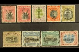 POSTAGE DUES 1895 Set Complete Incl 2c Black And Lake, SG D1/11, Very Fine And Fresh Mint (9 Stamps) For More Images, Pl - North Borneo (...-1963)