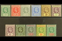 1910-11 KEVII Definitives Complete Set, SG 28/39, Very Fine Mint. (11 Stamps) For More Images, Please Visit Http://www.s - Nigeria (...-1960)