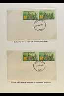 1957-2000's  SURCHARGES SPECIALISED COLLECTION Rarely Offered Material Written Up On Pages In A Box File, A Very Extensi - Papoea-Nieuw-Guinea