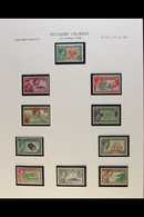 1940-9 KGVI FINE MINT COLLECTION Complete For Basic Issues, SG 1/16, Fine Mint, 1948 RSW Set Never Hinged Mint (18 Stamp - Pitcairninsel
