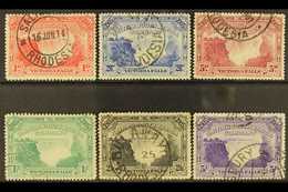 1905 Victoria Falls Bridge Set Complete, SG 94/99, Very Fine Used (6 Stamps) For More Images, Please Visit Http://www.sa - Autres & Non Classés