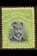 1913 5s Blue And Yellow Green, HEAD Die II, Perf 14, SG 238, Very Fine Mint. For More Images, Please Visit Http://www.sa - Otros & Sin Clasificación