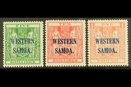 1945-46 5s, 10s And £1 Arms SG 208/210, Fine Never Hinged Mint. (3) For More Images, Please Visit Http://www.sandafayre. - Samoa (Staat)
