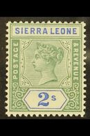 1896 2s Green And Ultramarine, SG 51, Never Hinged Mint. For More Images, Please Visit Http://www.sandafayre.com/itemdet - Sierra Leone (...-1960)