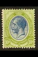 1913-24 10s Deep Blue & Olive-green, SG 16, Superb, Very Lightly Hinged Mint. For More Images, Please Visit Http://www.s - Ohne Zuordnung