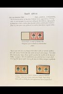 1926-51 SIXPENCE ORANGE TREE ISSUES STUDY COLLECTION - Very Well Written Up On Pages, With 1926-7 Imperforate COLOUR TRI - Non Classificati