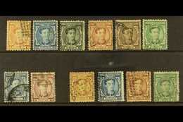 1876-77 Good To Fine Used Group With (plate I) 5c, 10c, 20c, 25c, 40c, 50c, 1p, And 4p, SG 238/245, Plus (plate II) 5c,  - Altri & Non Classificati