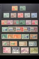 1851-1973 INTERESTING MINT COLLECTION BALANCE Presented On Stock Pages. Includes An Attractive Range Of 4 Margin Imperf  - Trindad & Tobago (...-1961)