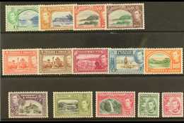 1938-44 Pictorial Definitive Set, SG 246/56, Fine Mint (14 Stamps) For More Images, Please Visit Http://www.sandafayre.c - Trinidad En Tobago (...-1961)