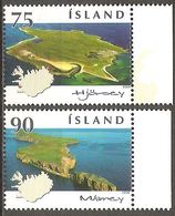 Island Iceland Islande 2009 Islands Inseln Iles Michel No. 1219-20 Mint Postfrisch Neuf MNH ** - Ungebraucht