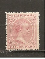 Filipinas - Edifil  99 - Yvert 124 (MH/*) - Filipinas
