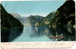 BAYERN MiNr 61 Y Auf Col. Litho KÖNIGSEE Nach MANNHEIM, 18. JUN 06 - Other & Unclassified