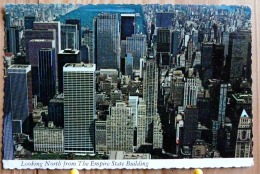 LOOKING NORTH FROM THE EMPIRE STATE BUILDING NEW YORK SCAN R/V - Multi-vues, Vues Panoramiques