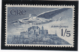 Ireland 1948-65 MH Scott #C7 1sh6p Angel Over Rock Of Cashel - Luchtpost