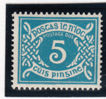 Ireland 1971 MNH Scott #J19 5p Numeral - Postage Due