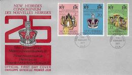 Silver Jubilee Of Her Majesty Queen ElizabethII - 1977 - FDC