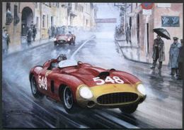 2018 1000 Miglia Storica Automobili "la Corsa Più Bella Del Mondo" Timbro Arrivo - Cars