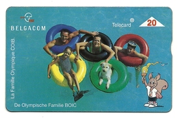 Belgio - Tessera Telefonica Da 20 Units T500 - Belgacom - Giochi Olimpici