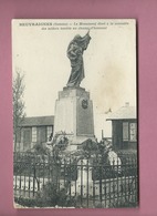 CPA - Beuvraignes  -(Somme) - Le Monument élevé à La Mémoire Des Soldats Tombés Au Champ D'Honneur - Beuvraignes