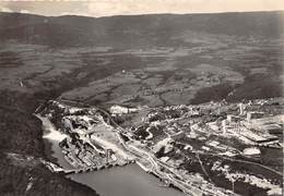 01-GENISSIAT- LE BARRAGE VUE GENERALE AERIENNE - Génissiat