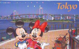 Télécarte Japon - DISNEY / 110-203503 * MERRY CHRISTMAS  (6345)  Japan Phonecard - Disney